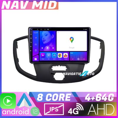 Navigatie Ford Transit V363 2015 2021 EDOTEC-LITE Android radio gps internet Octa core 4+32 Carplay