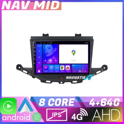 Navigatie Opel Astra K KIT ASTRAK EDOTEC-LITE Android Ecran 720P Octa Core 4+32 Carplay