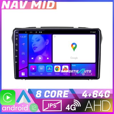 Navigatie Suzuki Alto 2009 2016 EDOTEC-LITE Android Ecran 720P Octa Core 4+32 Carplay