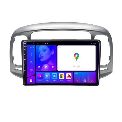 Navigatie Hyundai Accent 2006 2012 KIT ACCENT EDOTEC-LITE Android Ecran 720P Octa Core 4+32 Carplay