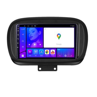 Navigatie Fiat 500 2014 KIT 539 EDOTEC-LITE Android Ecran 720P Octa Core 4+32 Carplay