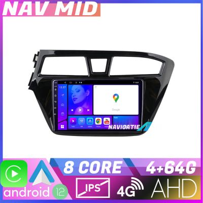 Navigatie Hyundai i20 2015 2018 KIT 517 EDOTEC-LITE Android Ecran 720P Octa Core 4+32 Carplay