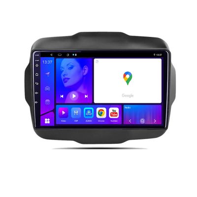 Navigatie Jeep Renegade 2015 2020 KIT 500 EDOTEC-LITE Android Ecran 720P Octa Core 4+32 Carplay