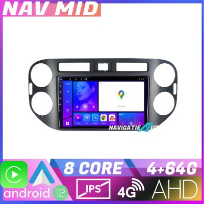 Navigatie VW TIGUAN 2006 2016 KIT 489 EDOTEC-LITE Android Ecran 720P Octa Core 4+32 Carplay