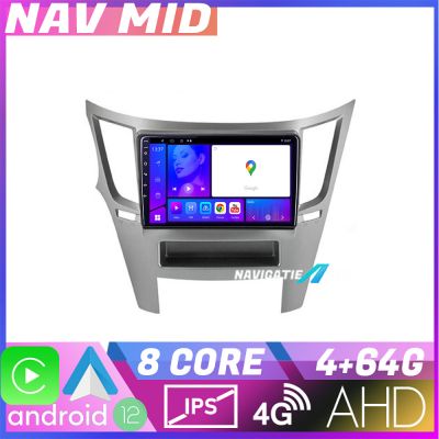 Navigatie Subru Legacy 2010 2015 KIT 458 EDOTEC-LITE Android Ecran 720P Octa Core 4+32 Carplay