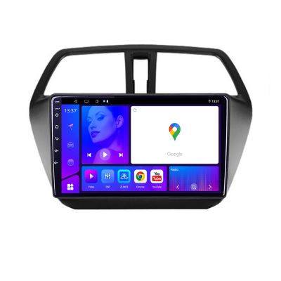Navigatie Suzuki S Cross Octa Core KIT 337 EDOTEC-LITE Android Ecran 720P Octa Core 4+32 Carplay