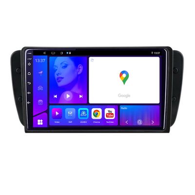 Navigatie Seat Ibiza 2008 2014 KIT 246 EDOTEC-LITE Android Ecran 720P Octa Core 4+32 Carplay