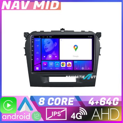 Navigatie Suzuki Grand Vitara 2016 KIT 2265 EDOTEC-LITE Android Ecran 720P Octa Core 4+32 Carplay
