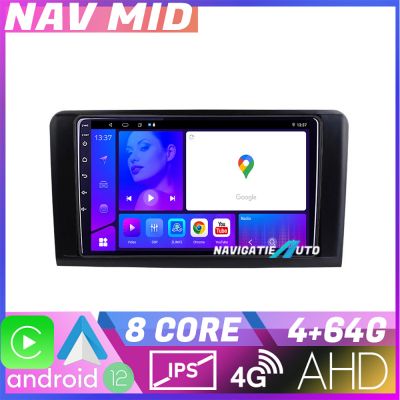 Navigatie Mercedes ML GL KIT 213 EDOTEC-LITE Android Ecran 720P Octa Core 4+32 Carplay