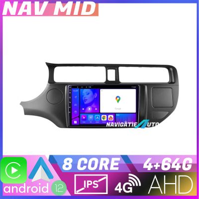 Navigatie Kia Rio 2011 2013 KIT 204 EDOTEC-LITE Android Ecran 720P Octa Core 4+32 Carplay