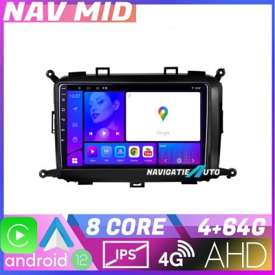 Navigatie Kia Carens 2013 2018 KIT 2023 EDOTEC-LITE Android Ecran 720P Octa Core 4+32 Carplay