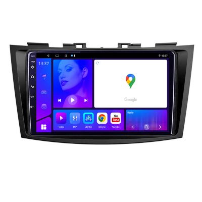 Navigatie Suzuki Swift 2010 2017 KIT 179 EDOTEC-LITE Android Ecran 720P Octa Core 4+32 Carplay