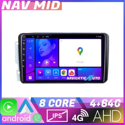 Navigatie Mercedes C 2001 2004 CLK G 2004 2006 KIT 171 EDOTEC-LITE Android Ecran 720P Octa Core 4+32 Carplay