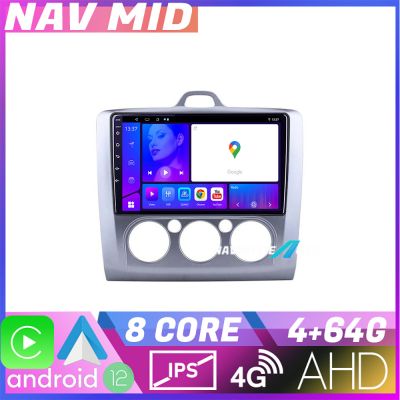 Navigatie Ford Focus 2 Manual KIT 140 manual EDOTEC-LITE Android Ecran 720P Octa Core 4+32 Carplay