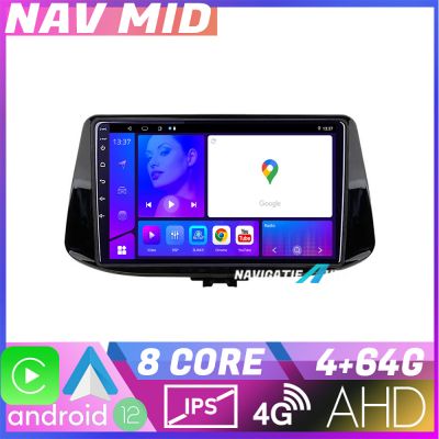 Navigatie Hyundai I30 2017 KIT 1041 EDOTEC-LITE Android Ecran 720P Octa Core 4+32 Carplay