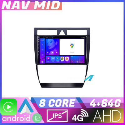 Navigatie Audi A6 Octa Core KIT 102 EDOTEC-LITE Android Ecran 720P Octa Core 4+32 Carplay