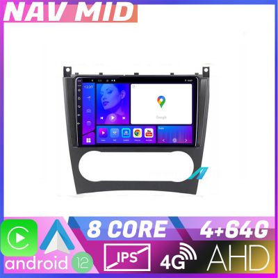Navigatie Mercedes Clasa C W203 facelift KIT 093 EDOTEC-LITE Android Ecran 720P Octa Core 4+32 Carplay