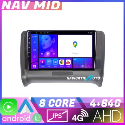 Navigatie Audi TT 2004 2011 Octa Core KIT 078 EDOTEC-LITE Android Ecran 720P Octa Core 4+32 Carplay