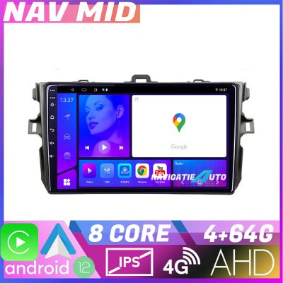 Navigatie Toyota Corolla KIT 063 EDOTEC-LITE Android Ecran 720P Octa Core 4+32 Carplay