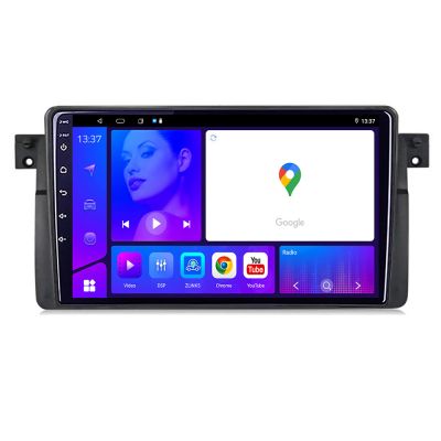 Navigatie BMW Seria 3 E46 KIT 052 EDOTEC-LITE Android Ecran 720P Octa Core 4+32 Carplay