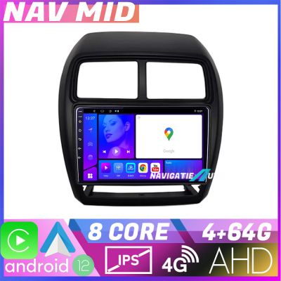 Navigatie Mitsubishi ASX 2017 2021 model facelift EDOTEC-LITE Android Ecran 720P Octa Core 4+32 Carplay