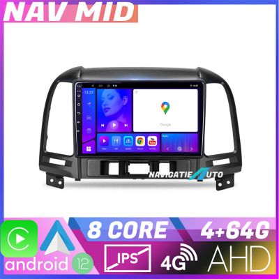 Navigatie Hyundai Santa Fe KIT 008 EDOTEC-LITE Android Ecran 720P Octa Core 4+32 Carplay