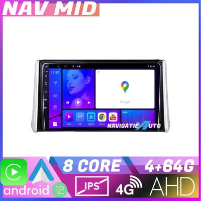 Navigatie Toyota RAV4 2018 EDOTEC-LITE Android Ecran 720P Octa Core 4+32 Carplay v1