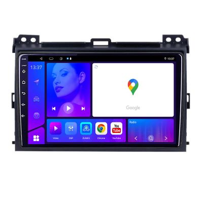 Navigatie Toyota Prado 2007 KIT 456 EDOTEC-LITE Android Ecran 720P Octa Core 4+32 Carplay v1