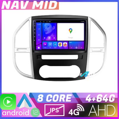 Navigatie Mercedes Vito w447 2016 EDOTEC-LITE Android Ecran 720P Octa Core 4+32 Carplay