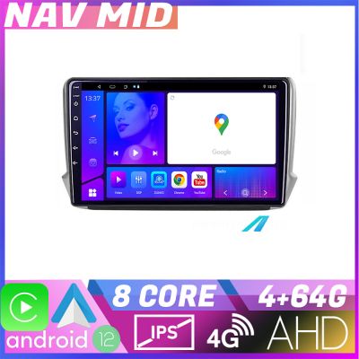 Navigatie Peugeot 208/2008 KIT PSA EDOTEC-LITE Android Ecran 720P Octa Core 4+32 Carplay