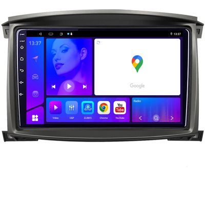 Navigatie Toyota Land Cruiser L100 2002 2006 EDOTEC-LITE Android Ecran 720P Octa Core 4+32 Carplay