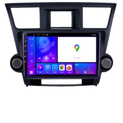 Navigatie Toyota Highlander 2007 2013 EDOTEC-LITE Android Ecran 720P Octa Core 4+32 Carplay
