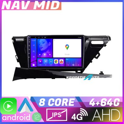 Navigatie Toyota Camry 2017 2021 V1 EDOTEC-LITE Android Ecran 720P Octa Core 4+32 Carplay