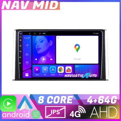Navigatie Toyota Auris 2017 KIT AURIS EDOTEC-LITE Android Ecran 720P Octa Core 4+32 Carplay