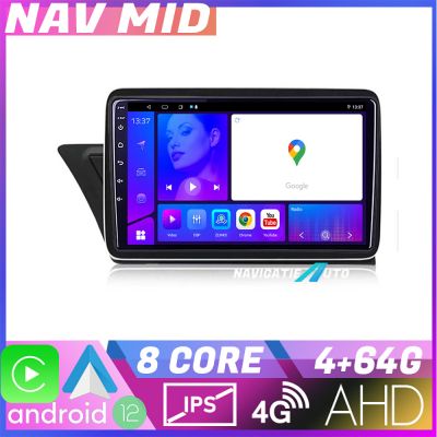 Navigatie Audi A4 A5 B8 cu MMI3G EDOTEC-LITE Android Ecran 720P Octa Core 4+32 Carplay