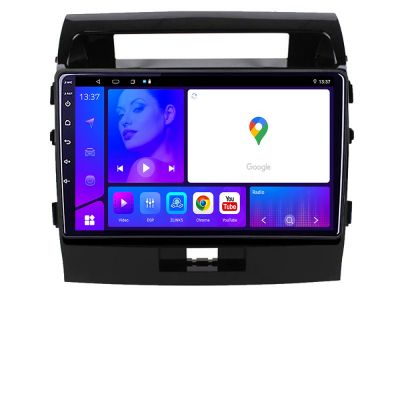 Navigatie Toyota LandCruiser 2008 2015 KIT 381 EDOTEC-LITE Android Ecran 720P Octa Core 4+32 Carplay