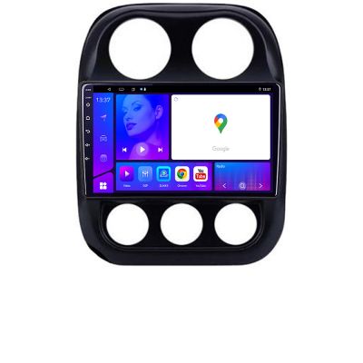 Navigatie Jeep Compass 2010 2016 KIT 2500 EDOTEC-LITE Android Ecran 720P Octa Core 4+32 Carplay