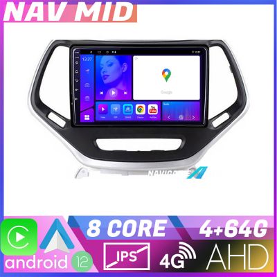 Navigatie Jeep Cherokee 2014 2019 KIT 248 EDOTEC-LITE Android Ecran 720P Octa Core 4+32 Carplay