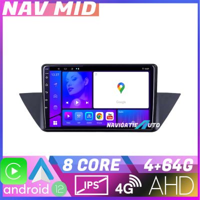 Navigatie BMW X1 E84 KIT 219 EDOTEC-LITE Android Ecran 720P Octa Core 4+32 Carplay