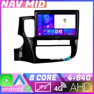 Navigatie Mitsubishi Outlander 2014 KIT 1230 EDOTEC-LITE Android Ecran 720P Octa Core 4+32 Carplay