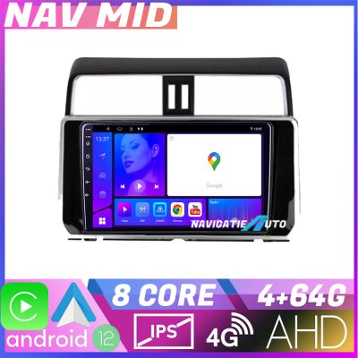 Navigatie Toyota Prado J150 2018 KIT 1065 EDOTEC-LITE Android Ecran 720P Octa Core 4+32 Carplay