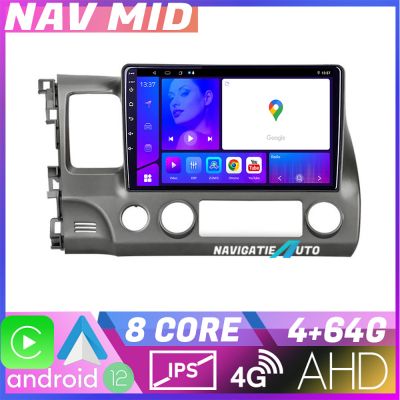 Navigatie Honda Civic Sedan KIT 044 EDOTEC-LITE Android Ecran 720P Octa Core 4+32 Carplay