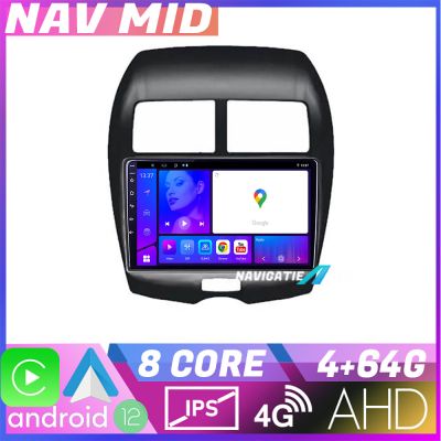 Navigatie Mistubishi ASX KIT 026 EDOTEC-LITE Android Ecran 720P Octa Core 4+32 Carplay