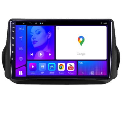Navigatie Peugeot Bipper  Citroen Nemo  Fiat Qubo 2008 2017 EDOTEC-LITE Android radio gps internet Octa core 4+32 Carplay v1