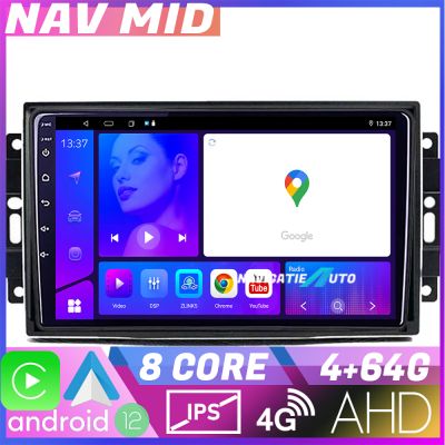 Navigatie Chrysler Jeep Octa Core EDOTEC-LITE Android Ecran 720P Octa Core 4+32 Carplay  Android auto v1
