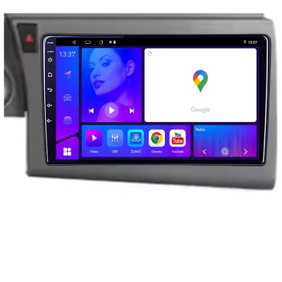 Navigatie Audi A6 C6 2004-2010 Octa Core EDOTEC-LITE Android Ecran 720P Octa Core 4+32 Carplay  Android auto