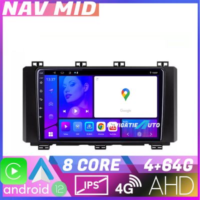 Navigatie Toyota Auris 2013-2018 Octa Core EDOTEC-LITE Android Ecran 720P Octa Core 4+32 Carplay  Android auto