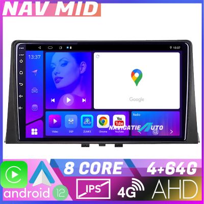 Navigatie Citroen Berlingo 2019-2021 Octa Core EDOTEC-LITE Android Ecran 720P Octa Core 4+32 Carplay  Android auto v3