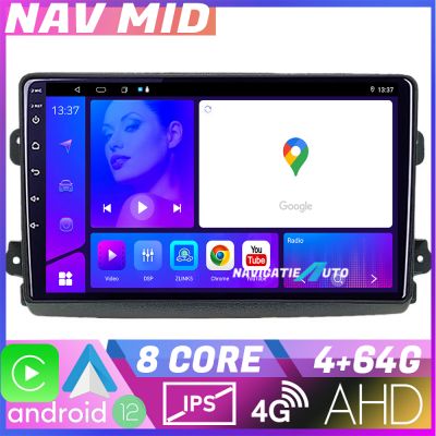 Navigatie Fiat Ducato 2021- Octa Core EDOTEC-LITE Android Ecran 720P Octa Core 4+32 Carplay  Android auto