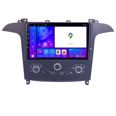 Navigatie Ford S-max 2006-2014 Octa Core EDOTEC-LITE Android Ecran 720P Octa Core 4+32 Carplay  Android auto